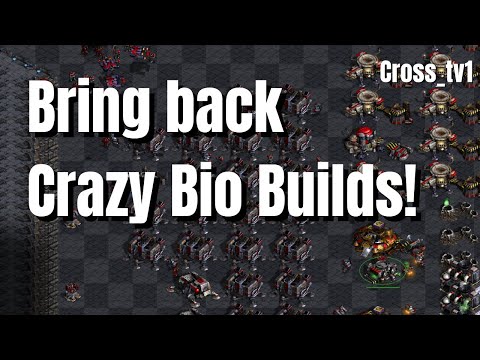 [Cross_tv1] Bring back 2000s Fastest Build. Mass Bio! | Starcraft Fastest Map Terran