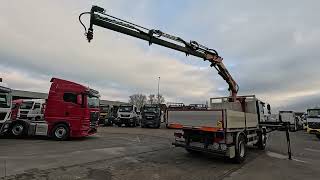 Camion plateau MAN TGM 18.320 BB+ATLAS 16 T/m+3EXT | Image 4 - Autoline