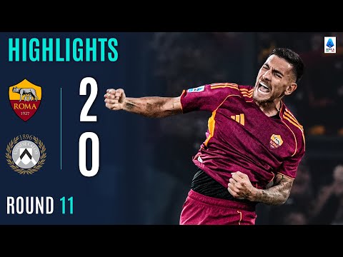 ROMA-UDINESE 2-0 | HIGHLIGHTS | Roma Go Top Of The Table! | Serie A 2025/26