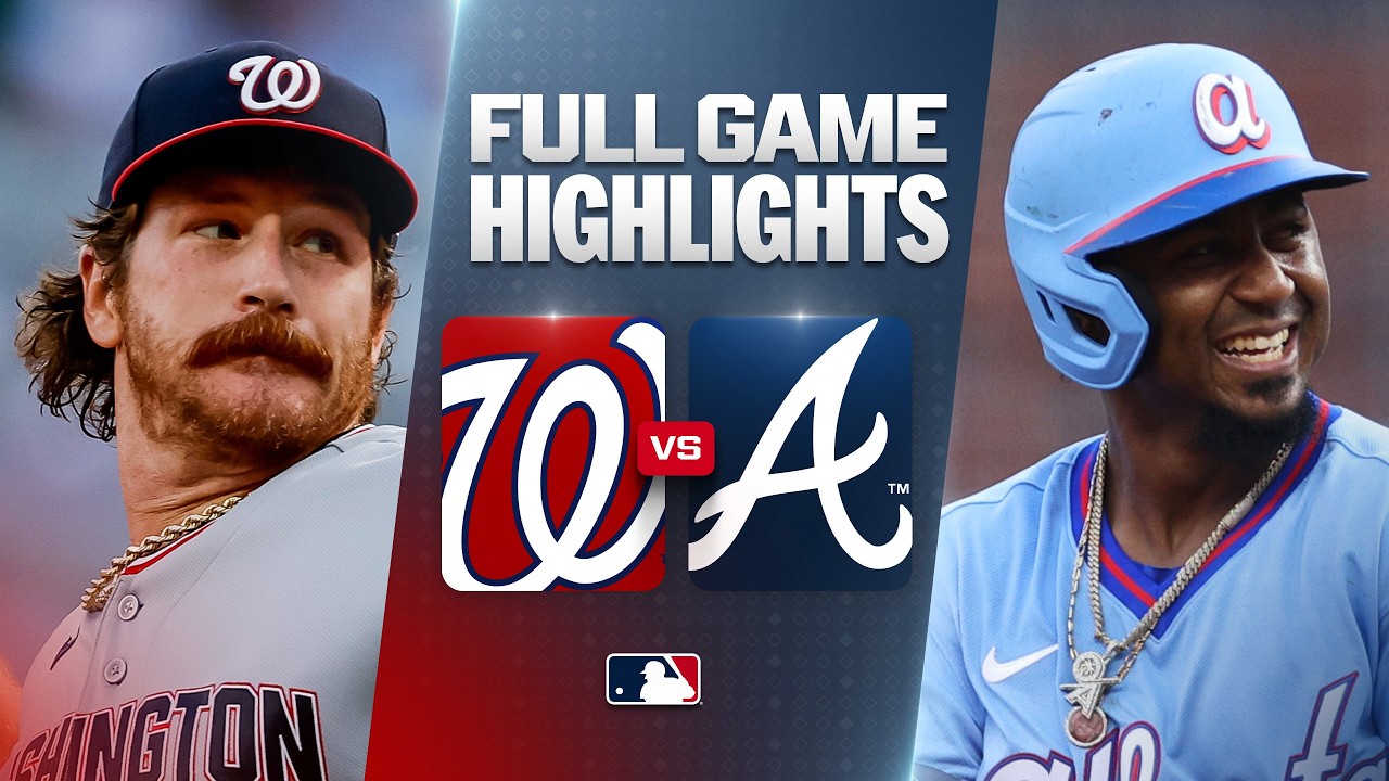 NATIONALS vs. BRAVES: Official Full Game Highlights (August 1) | 2026 MLB Season