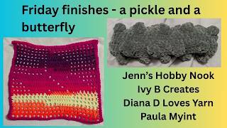 Friday Finishes - it's a big Dill and a butterfly @IvyBCreates