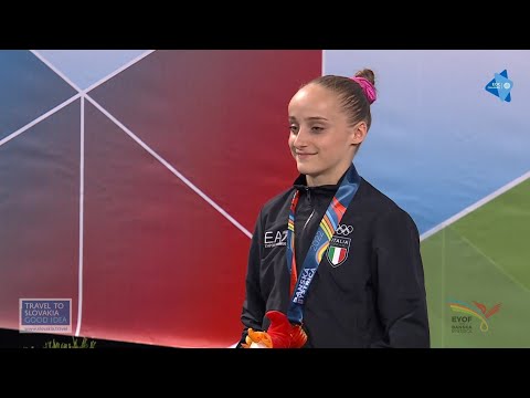 🥇 Gold - Martina Pieratti 🇮🇹 - Uneven bars final - EYOF 2022