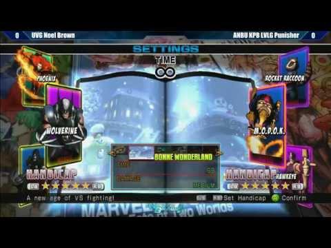 Winter Brawl 9 - UMVC3 - Qualifying Matches - UVG Noel Brown vs ANBU KPB LVLG Punisher
