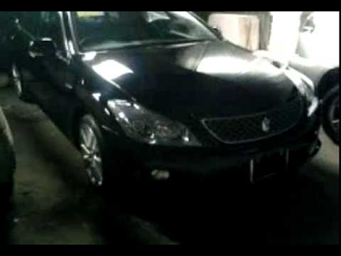 Превью видео о Автомобиль Toyota Crown Hybrid gws204 2009 года чёрный во Владивостоке.