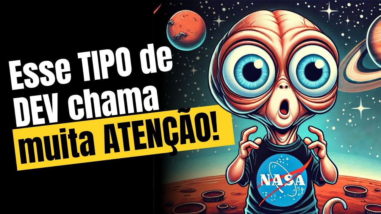 Esse PROGRAMADOR até a NASA contrata!
