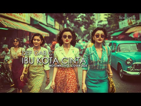 DEF GAB C - Ibu Kota Cinta, Motown Retro Style, Ai Cover 2025