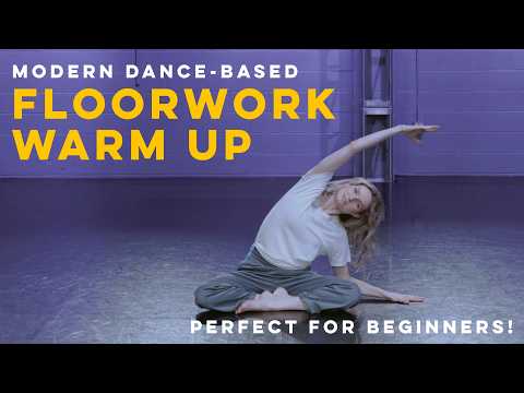 Modern Dance Floorwork Warm-Up!