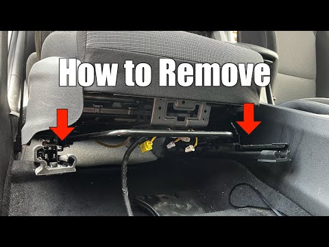 How to Remove a Hyundai or Kia Car Seat (shown on a 2018 i30)