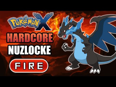 Pokemon X Hardcore Nuzlocke Fire Types Only (No items, No over-levelling)