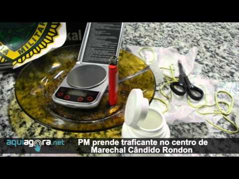 Aquiagora.net - PM prende traficante no centro de Marechal Cândido Rondon