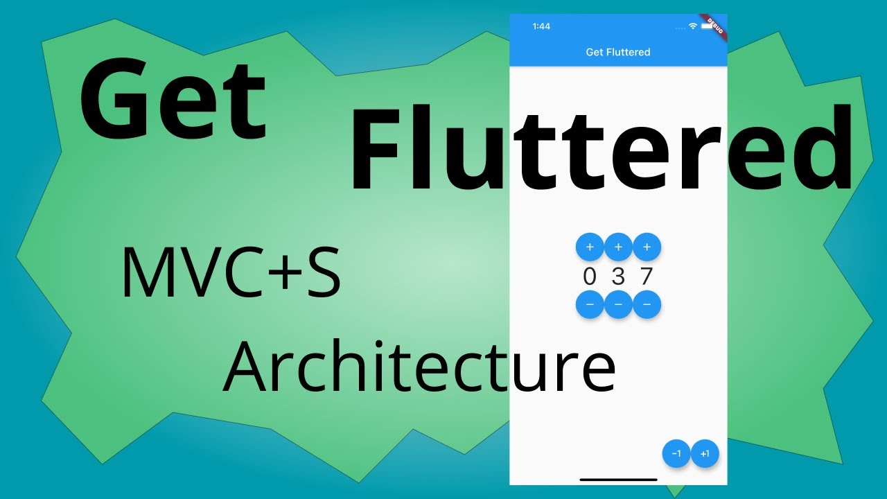 GetFluttered: MVC+S Architecture