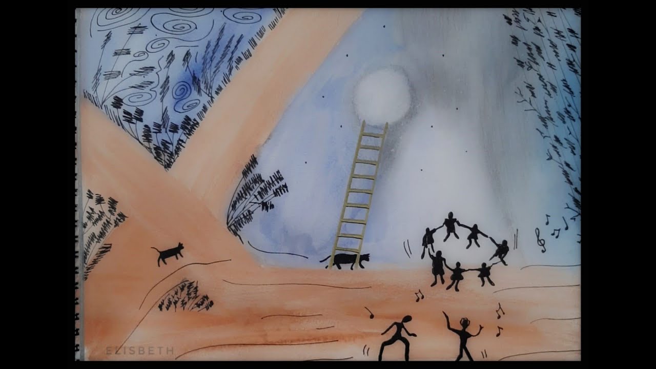 FOLCLORE BRASILEIRO - Ilustração da música "O Vira", de Secos & Molhados