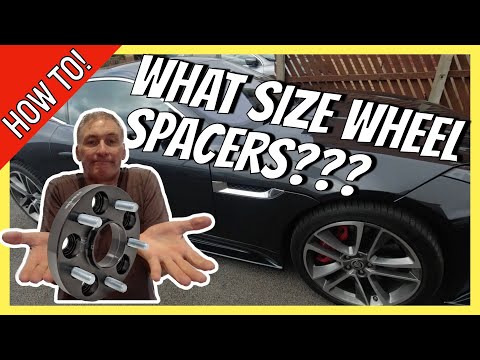 Which Size Wheel Spacers Should I Fit To My Jaguar F Type??