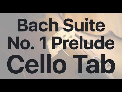 Learn Bach  Suite No. 1 Prelude on Cello - How to Play Tutorial