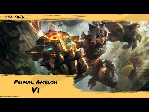 Primal Ambush Vi Skin - League of Legends