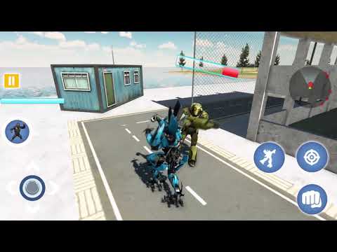 Gorilla Rampage City Attack Robot Transform Games