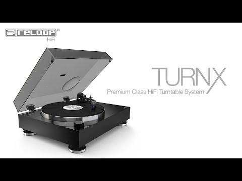 Reloop Turn X Premium HiFi Clear Sound Quality Accurate and Consistent Speeds Turntable (Black)