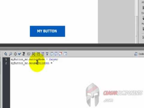 Create Flash Button With Using Actionscript 3 Advanced