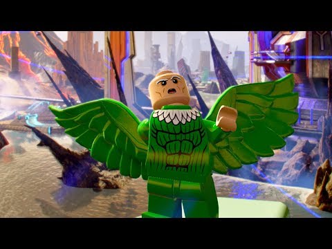 LEGO Marvel Super Heroes 2 Vulture (Classic) Boss Battle Unlock Location + Free Roam Gameplay