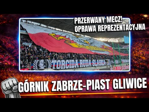 Derby Śląska ⚒️ Górnik Zabrze – Piast Gliwice | Przerwany mecz, oprawa "Do boju Polsko"