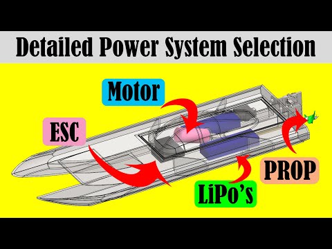 Selecting a Brushless Motor, ESC, LiPo Battery and Prop for a Fast Electric RC Boat