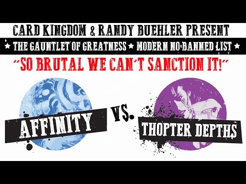 Thopter Depths vs  Affinity - Modern No Banned List - Gauntlet of Greatness