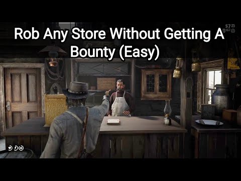 How To Rob Stores in RDR2 Without Getting A Bounty (Easy No Mask) - Red Dead Redemption 2