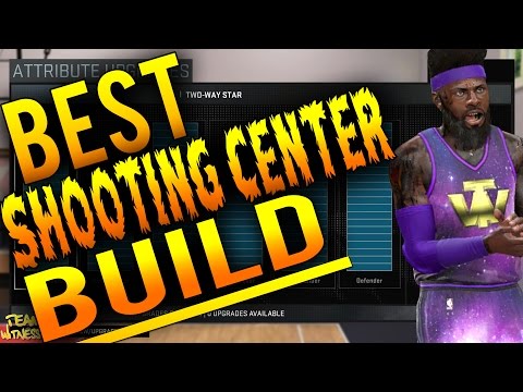 NBA 2K16 Tips: Best SHOOTING BIG MAN Build - How To Create a BEAST 99 Overall Outside Center!