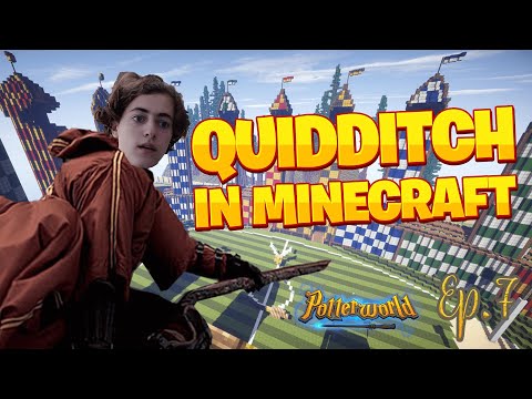 TankerShorts - PLAYING QUIDDITCH IN HARRY POTTER IN MINECRAFT