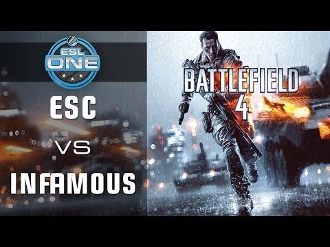 InFamouS vs. ESC Gaming - Cup 2 Ro16 - ESL One Summer 2014 - Battlefield 4