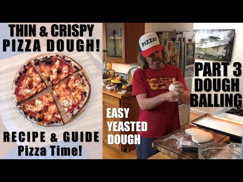 Thin & Crispy Pizza Dough for Ooni Koda 16 or Baking Steel | Part 3: Dough Balling