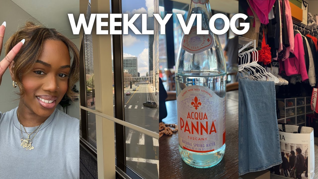 WEEKLY VLOG: Huge Closet Clean Out, Content BTS, Cooking, Packages, Prepping to Move | Nyla Imani