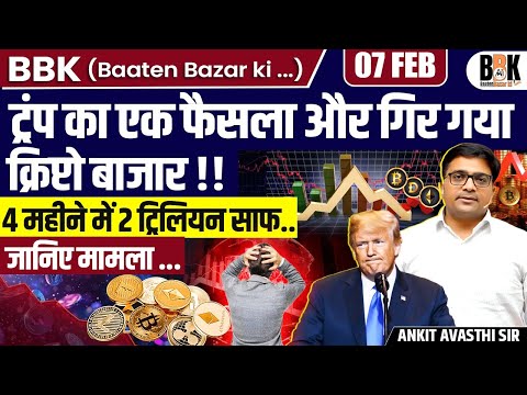 Why Bitcoin Crashed 28%? Will BTC USD Fall Below $60k? | Explained | By Ankit Sir