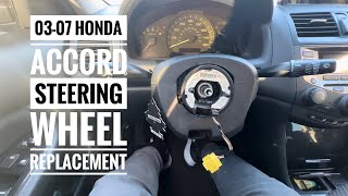 2003-2007 Honda Accord Steering Wheel Replacement