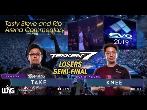 Take vs Knee - EVO 2019 Losers Semi-Final - Tekken 7