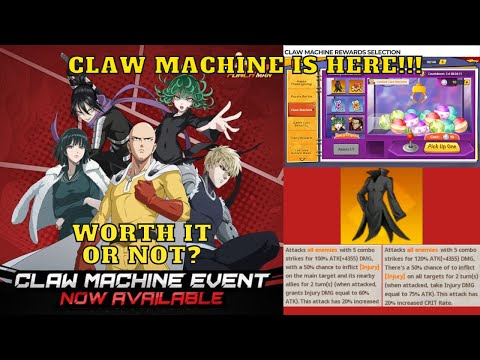 Claw Machine is OUT!!! Terrible Tornado KEEPSAKE!!! One Punchman: The Strongest