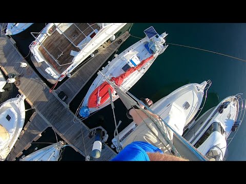 How to Climb a Mast as a Solo Sailor on a Budget: Preparing Wave Rover for the Atlantic Crossing