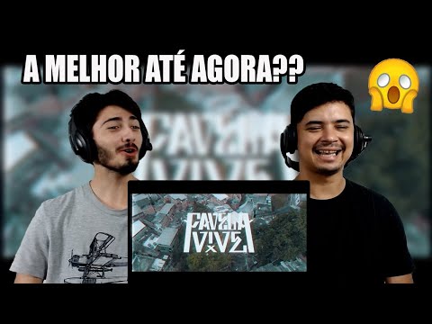REACT Favela Vive 3 - ADL, Choice, Djonga, Menor do Chapa & Negra Li (Prod. Índio & Mortão)