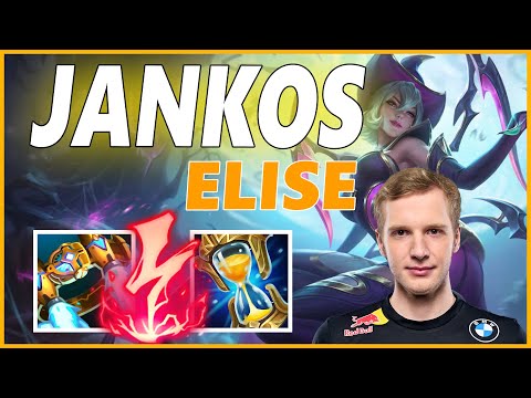 ⚡JANKOS ELISE JUNGLE GAMEPLAY⚡SEASON 11 LEAGUE OF LEGENDS