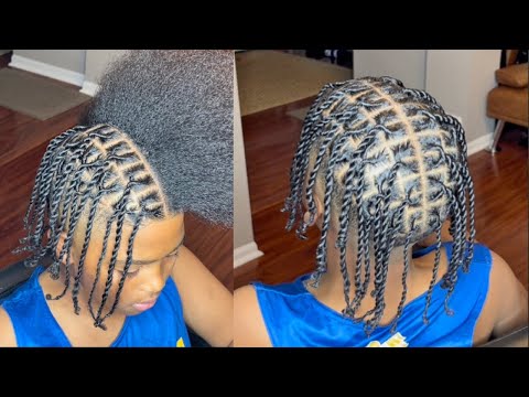 Two Strand Loc Twists Quick And Easy