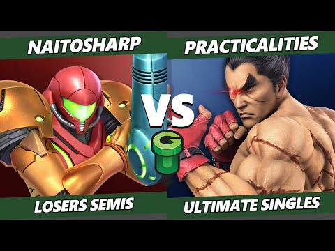 Game Underground Losers Semis - naitosharp (Samus) Vs. Practicalities (Kazuya) SSBU Ultimate