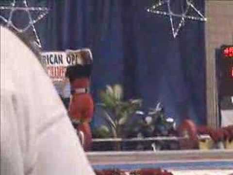 American Open 2007 Women's 63 kg  Clean & Jerks