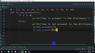 How to Check if a given key already exists in a dictionary in Python