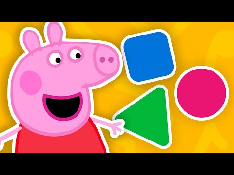 Formen Lernen Für Kinder | Bildung Für Kinder | Lerne Die Formen Mit Peppa Wutz | Kinderlieder