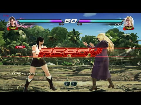 17 Alisa Bosconovish vs Nina Willians - Tekken 7 ( Uchiha x24 ) Gameplay PC