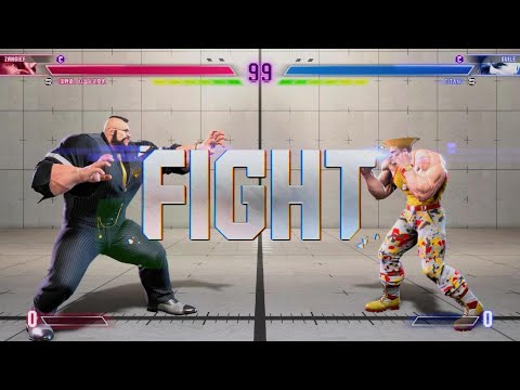 Guile VS Zangief (Street Fighter 6)