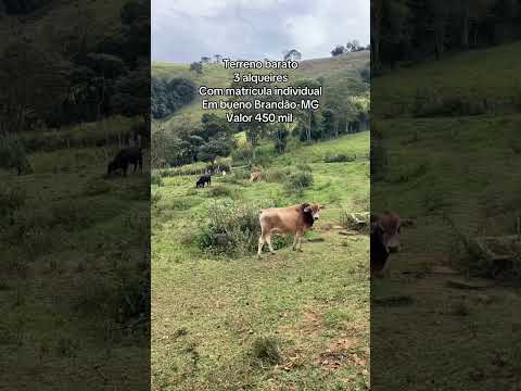Terreno em senador Amaral mg.