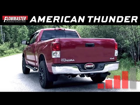 2009-20 Toyota Tundra 4.6L, 5.7L - American Thunder Cat-back Exhaust System 817664