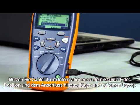 CableIQ - German Language: By Fluke Networks