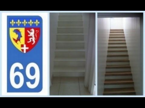 comment poser marches d'escalier